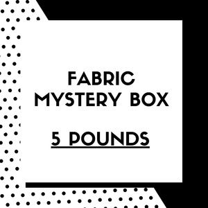 🎀Huge 5lbs Crafters Dream MYSTERY FABRIC box!🎀